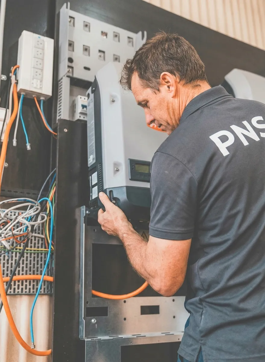 Installation photovoltaïque dans le Rhône